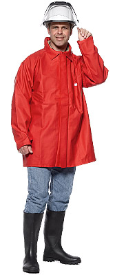 Decontex Concept Schutzjacke 2810, rot, M