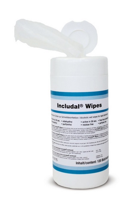 Includal® Wipes