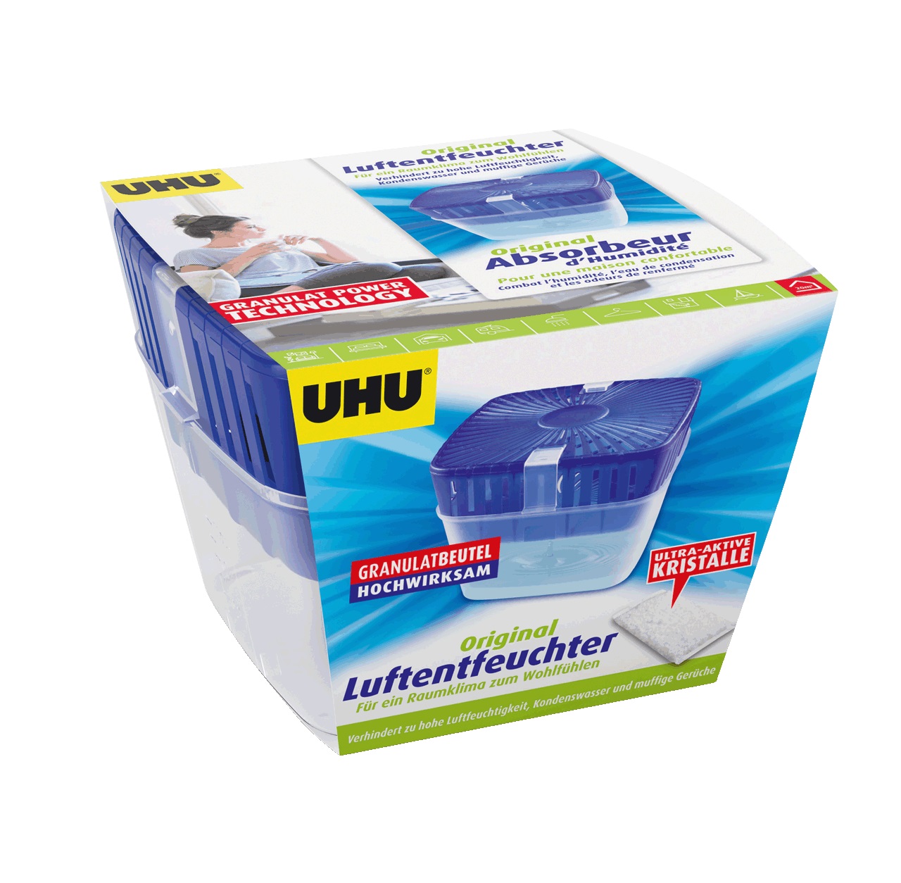 UHU® Luftentfeuchter Original Gerät 450 g