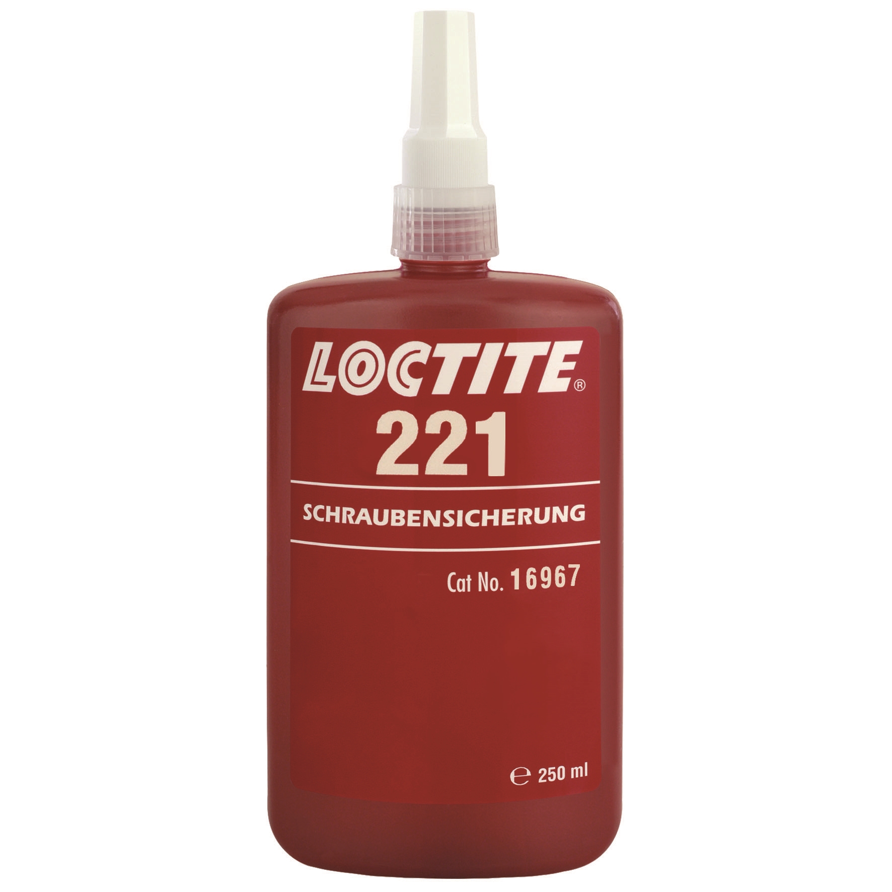 Loctite 221 Schraubensicherung, 10 ml # 22112, niedrigfest