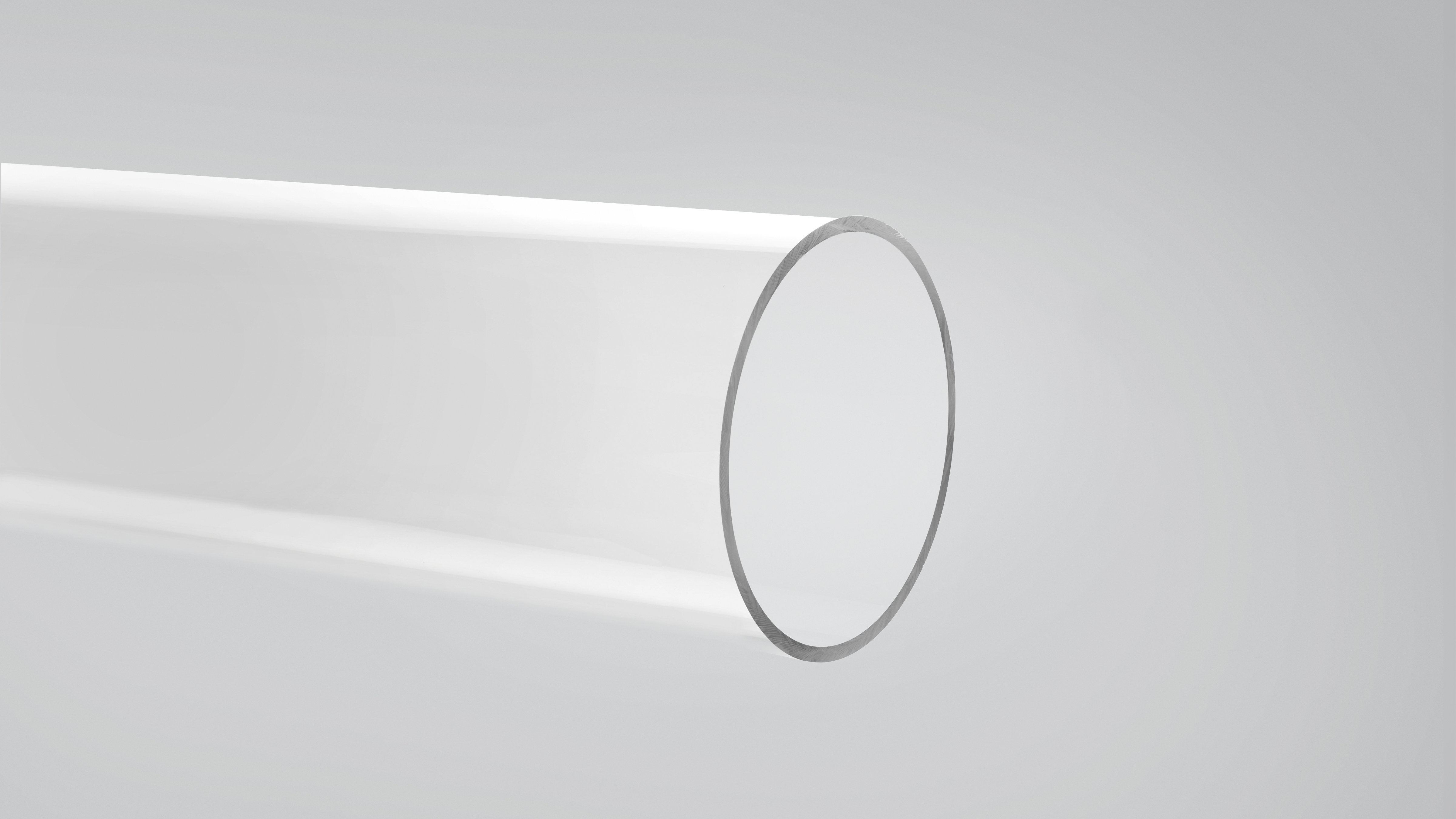 Acrylglas-Rohr XT farblos,  10/7 mm Durchm., 2000 mm lang