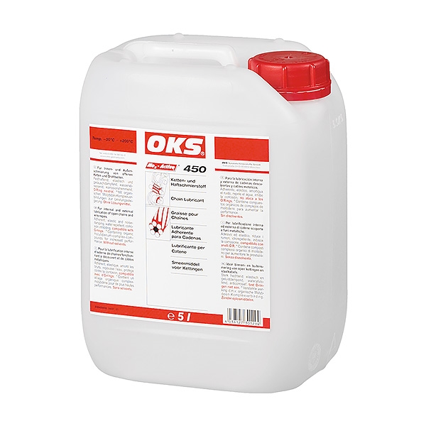 OKS 450 - Ketten- und Haftschmierstoff (Kettenspray), transparent
