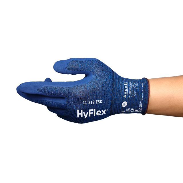 Ansell Handschuhe HyFlex 11-819 ESD, Gr. 9