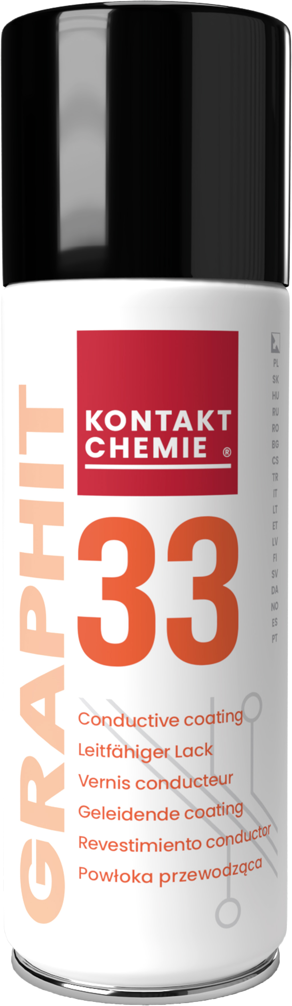 KOC Graphit 33, Graphit-Leitlack, 200 ml Spraydose