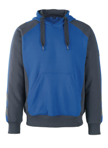 MASCOT® Regensburg Kapuzensweatshirt, kornblau / schwarzblau 
