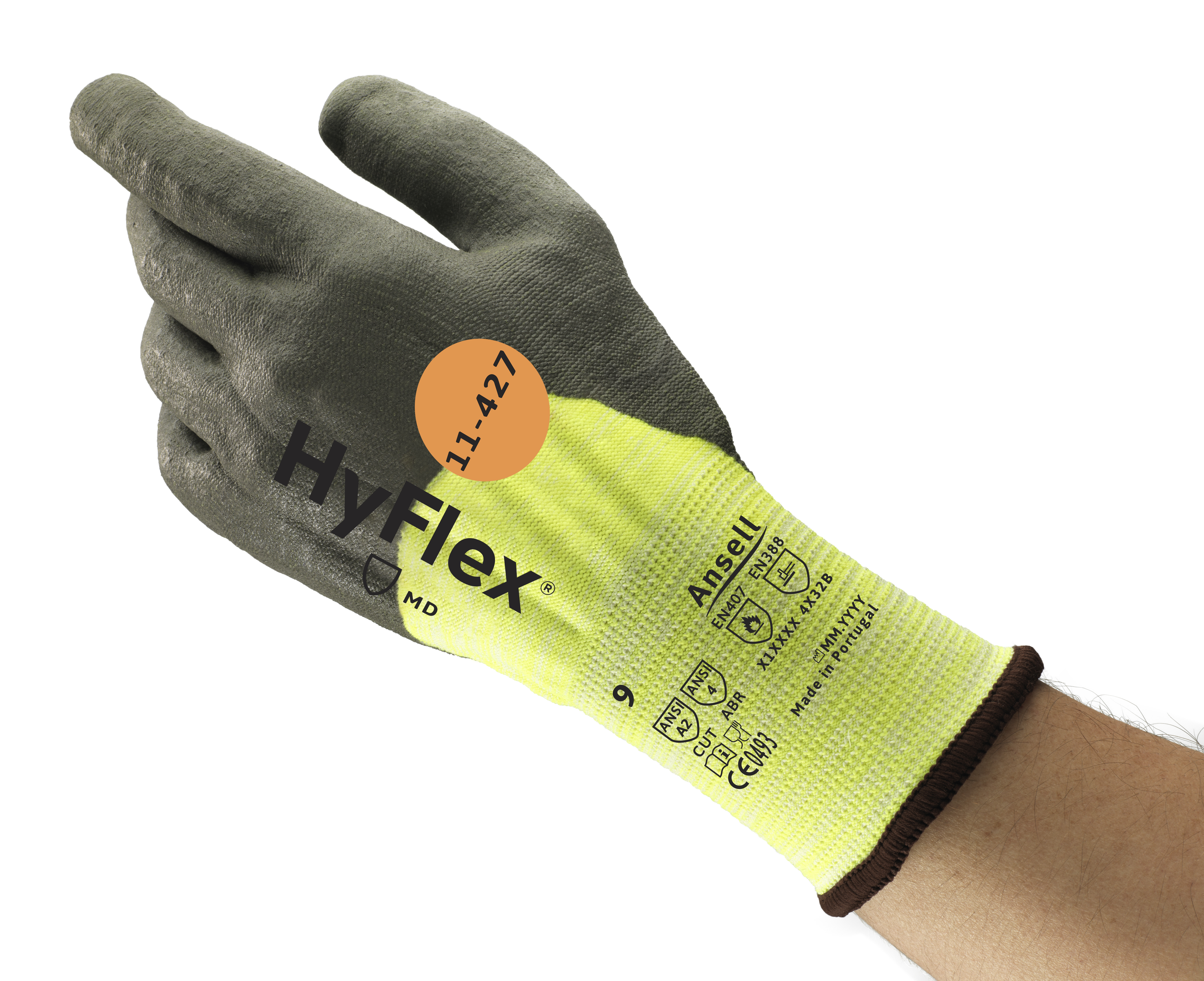 Ansell Handschuhe HyFlex 11-427, Gr. 8