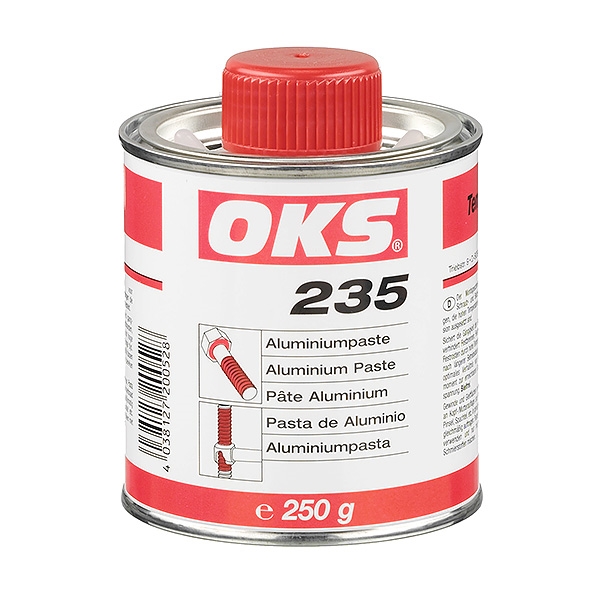 OKS 235, 250 g, Aluminium-Paste, Pinseldose
