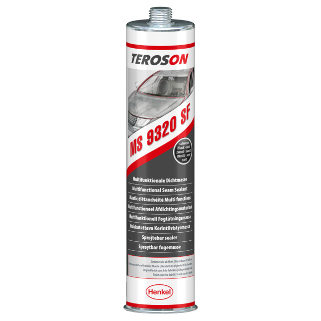 Teroson MS 9320 BK / Terostat-9320 SF, schwarz, 300 ml