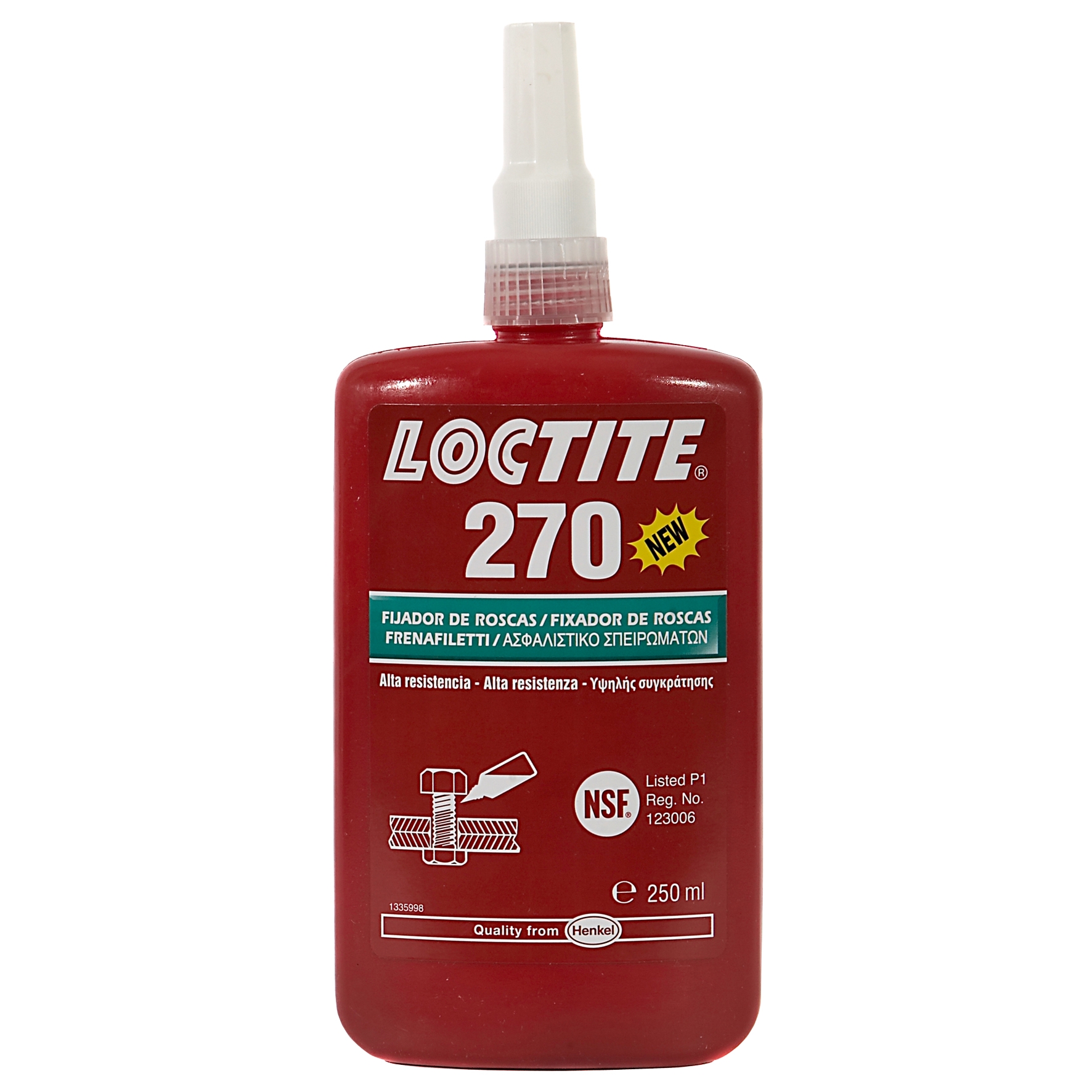 Loctite 270 Sicherung- u. Befestigung, 10 ml # 27016, stark