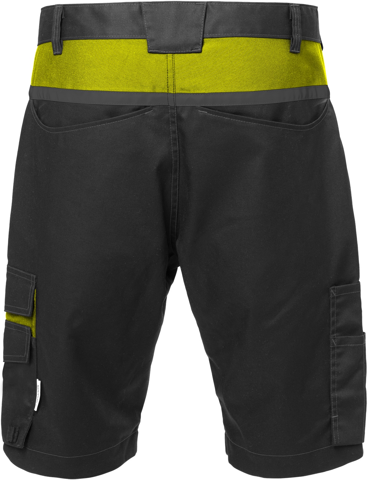 FRISTADS Shorts 2562 STFP - Schwarz/Gelb