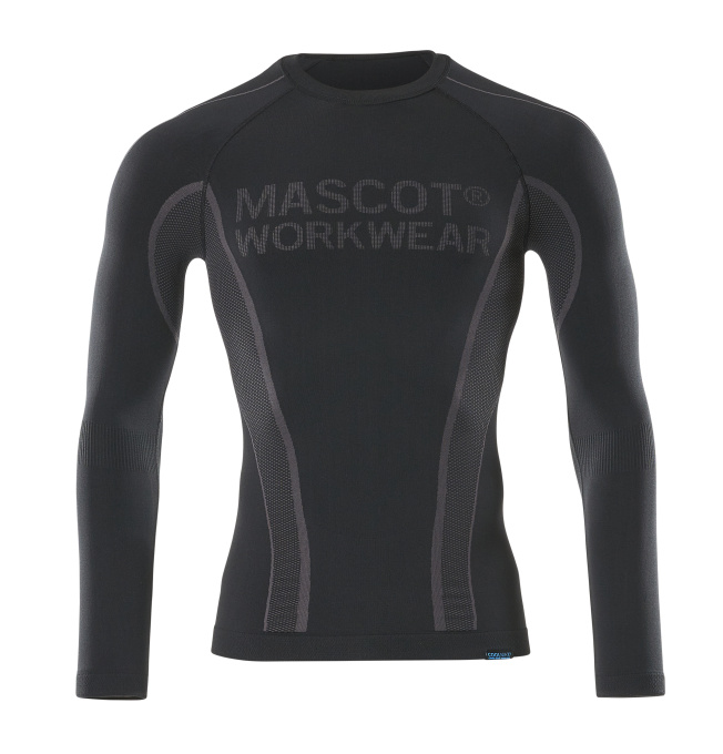 MASCOT® Hamar Funktionsunterhemd Größe S, schwarz