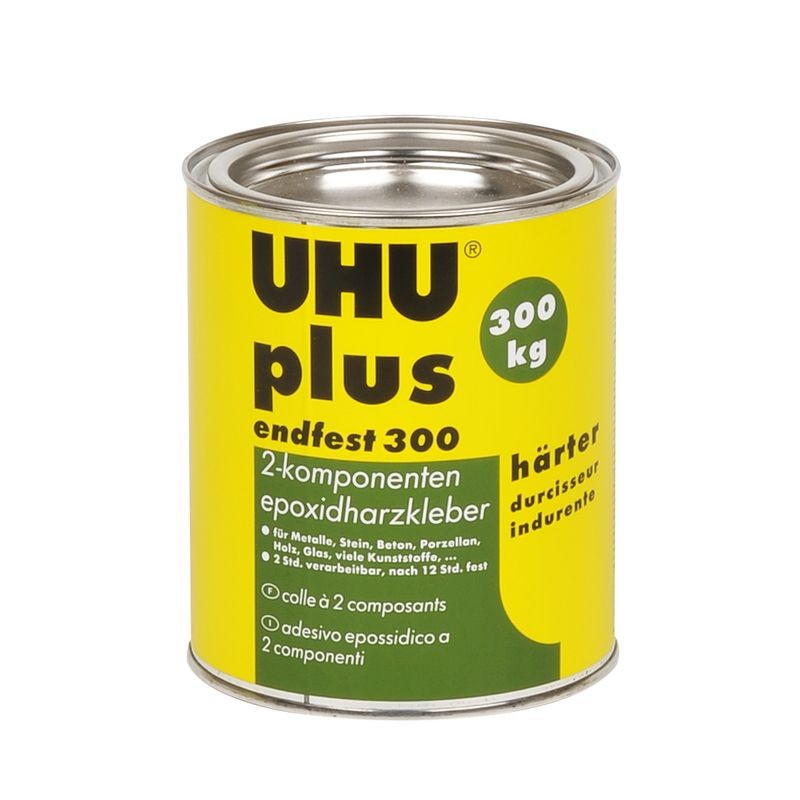 UHU PLUS ENDFEST 300 2-K Epoxidharzklebstoff Binder, 915 g Dose