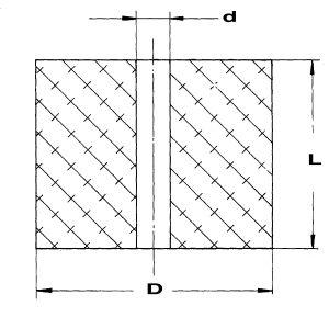 EFFBE-Elastomer-Feder 295 DN 9835 CR Art.-Nr.: 1616 CR