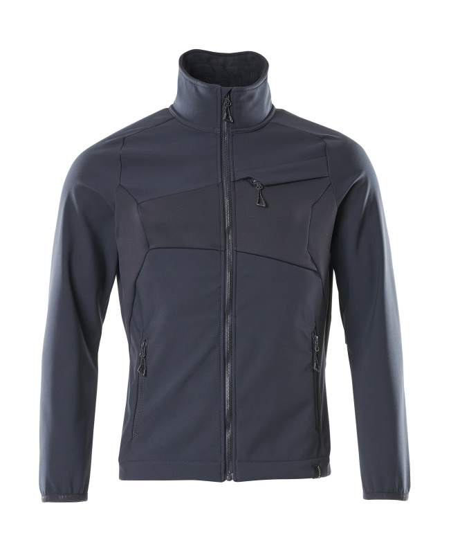 Soft Shell Jacke, schwarzblau