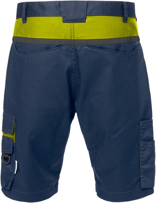 FRISTADS Shorts 2562 STFP - Marine/Warnschutz-Gelb