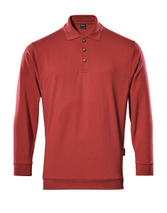 MASCOT® Trinidad Polo-Sweatshirt, rot