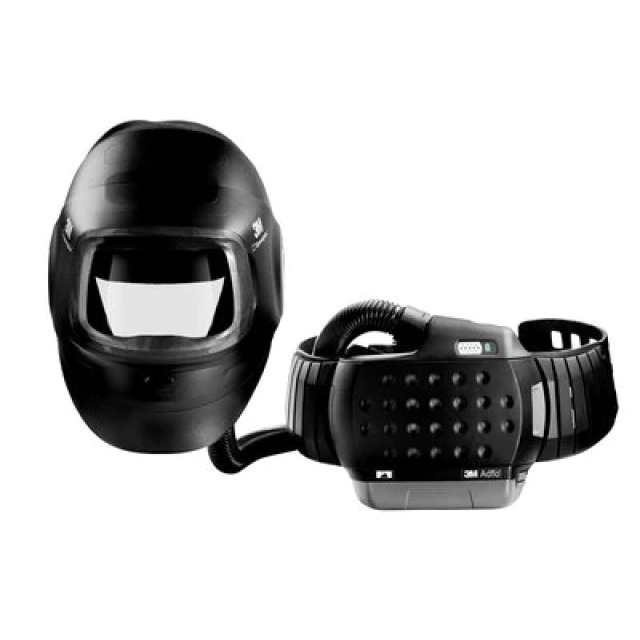 3M Speedglas Schweißmaske G5-01 mit Adflo Gebläseatemschutz, Starterset ohne Schweißfilter