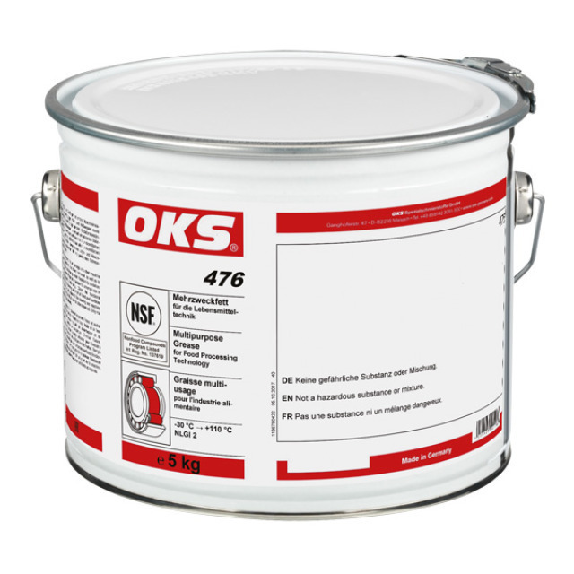 OKS 476, 400 ml Kartusche,Mehrzweckfett für Lebensmitteltech