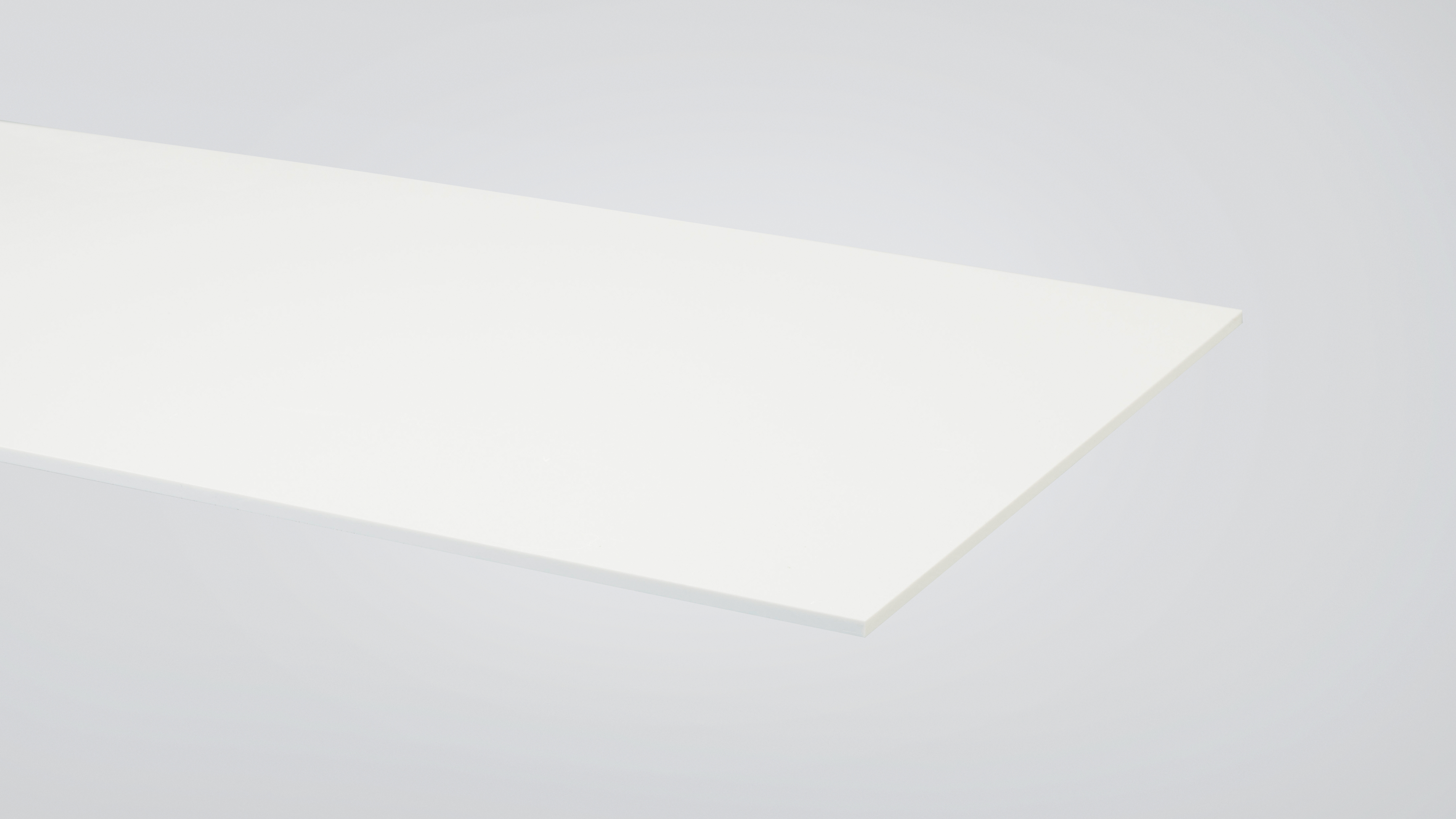 Polystyrol-Platte weiss 0,5 mm dick, 2000 x 1000 mm