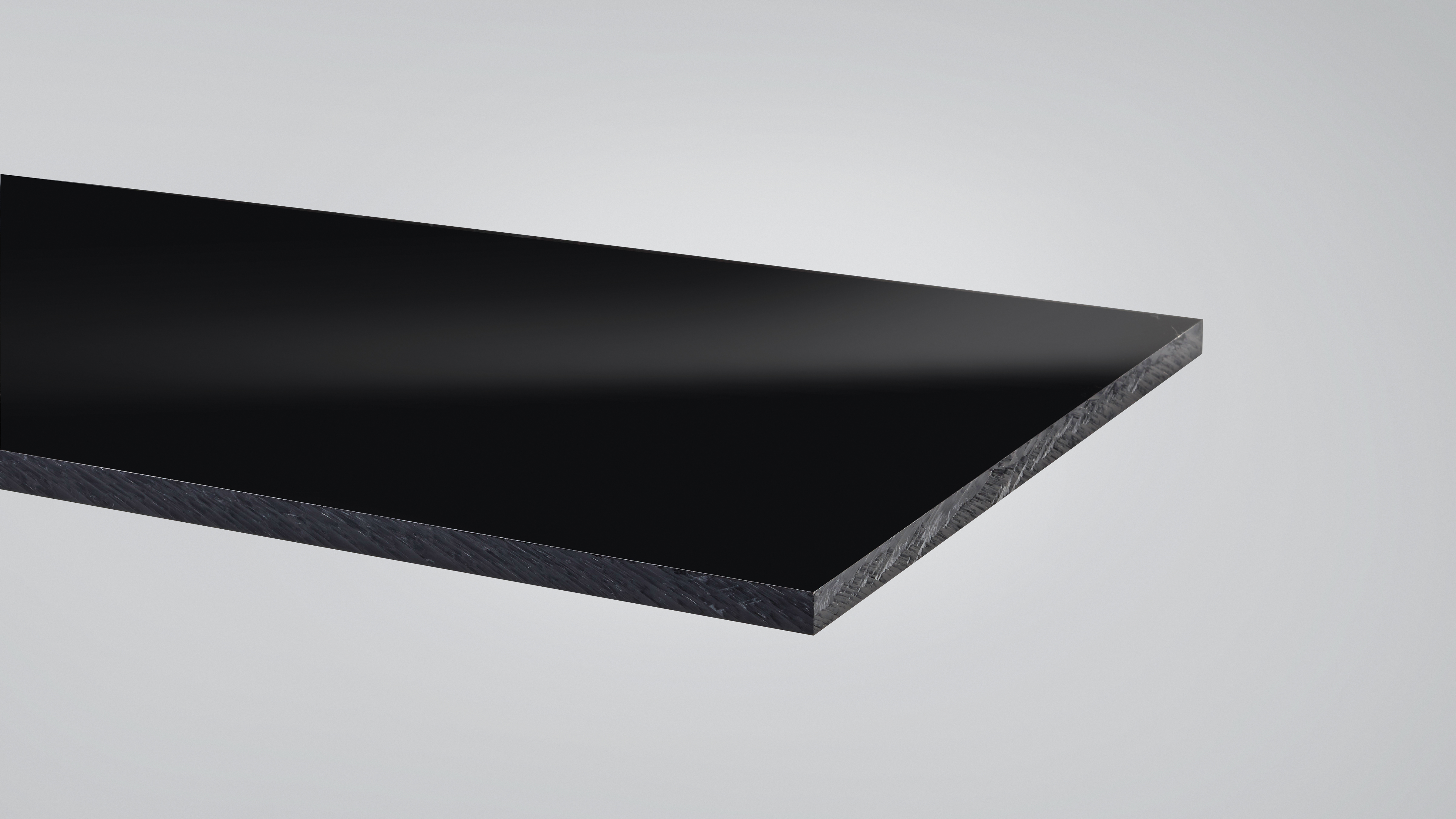 POM - C - Platte, schwarz, 2000 x 610 x 10 mm