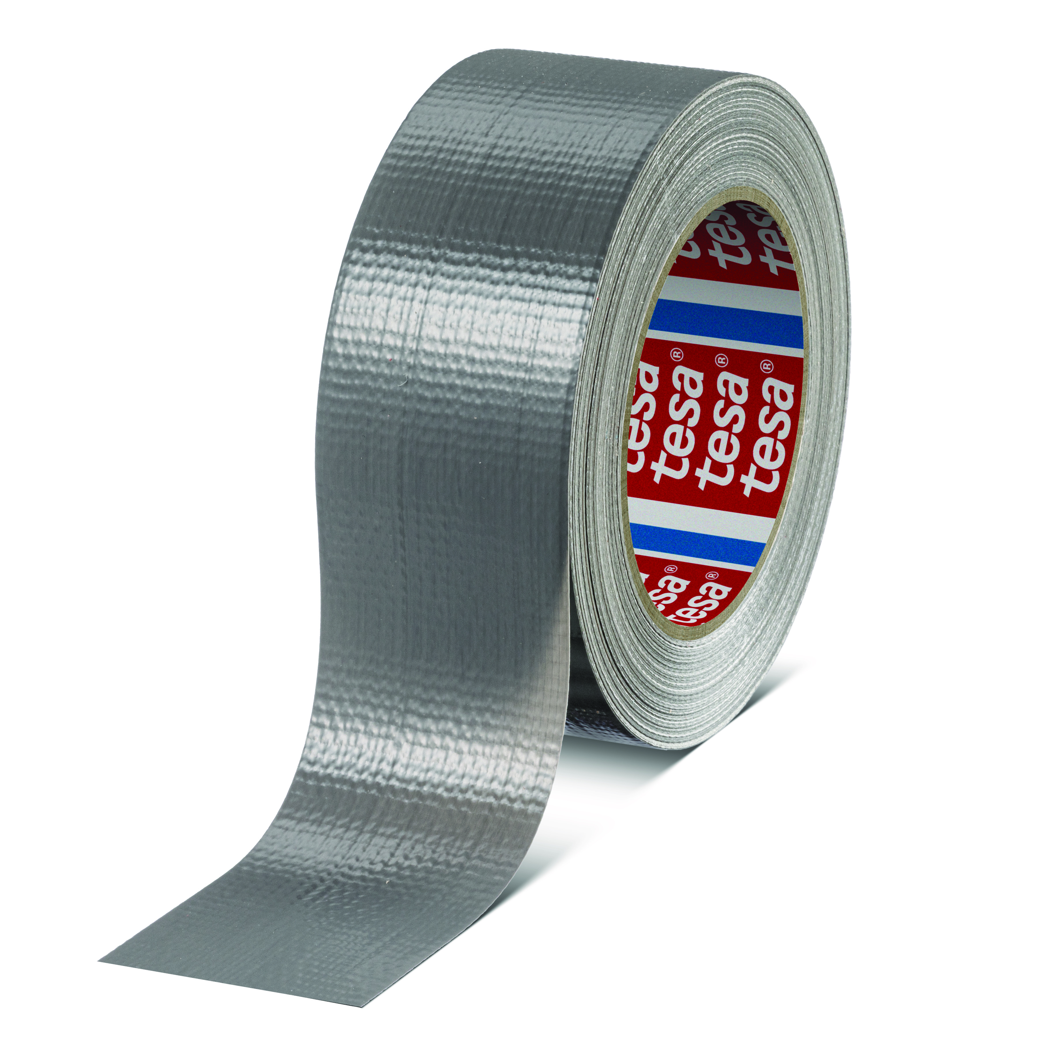 tesaband duct tape 4615-55, 50 mm : 50 m, grau (silbergrau)