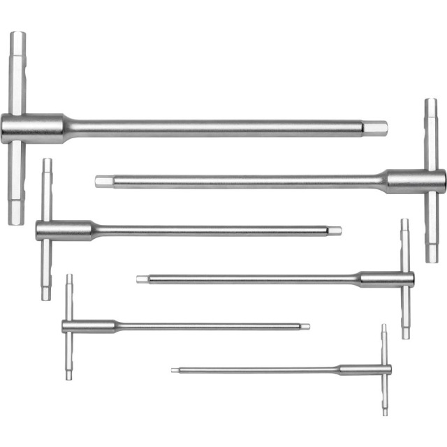 T-Griff-Schraubendreher- Satz mit Gleitgriff 5-teilig 2,5-6mm PB Swiss Tools