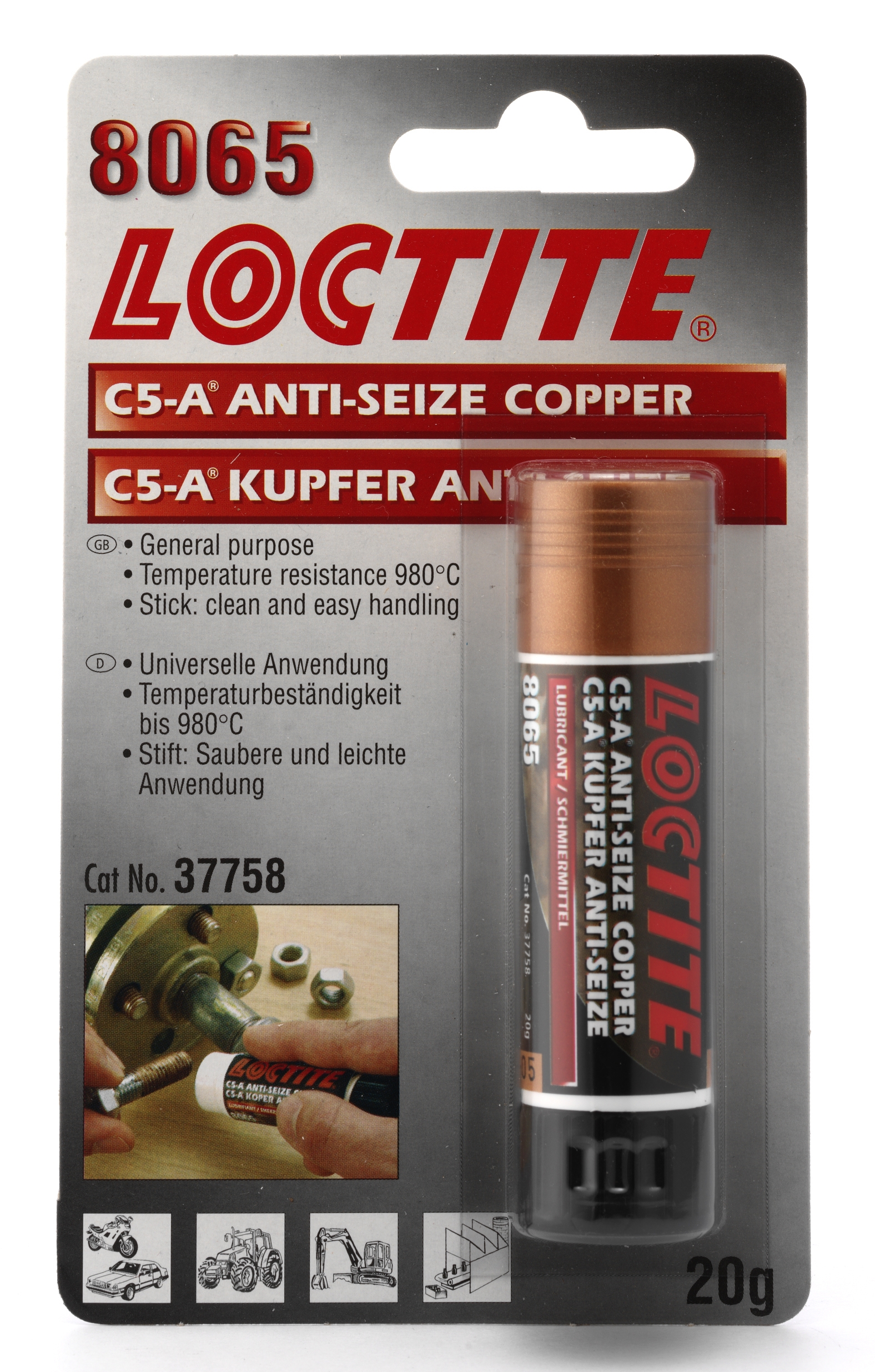 Anti Seize 20g Stick Loctite 8065