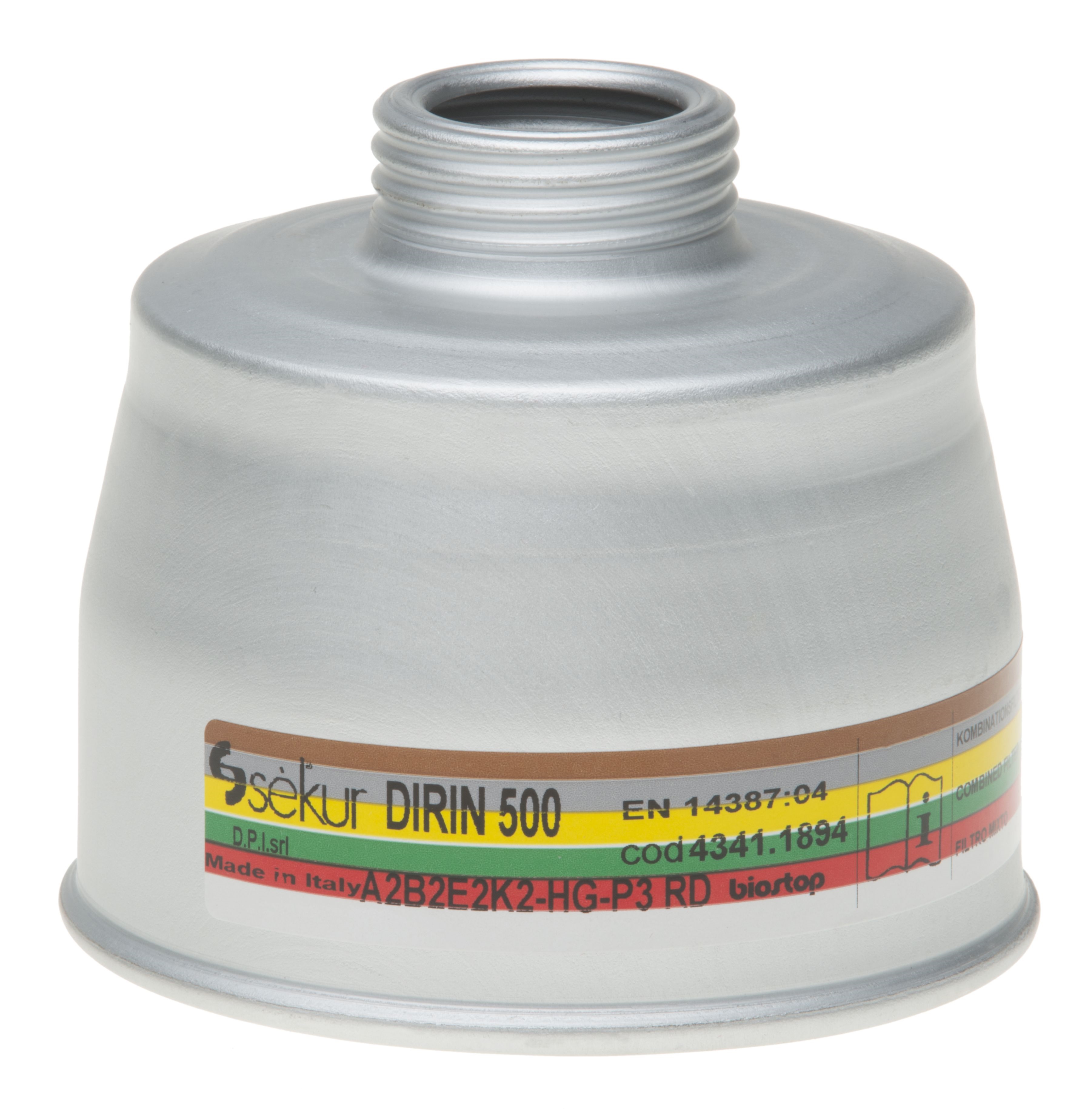Mehrbereichs-Kombi-Filter DIRIN 500 A2 B2 E2 K2 - HG - P3R D