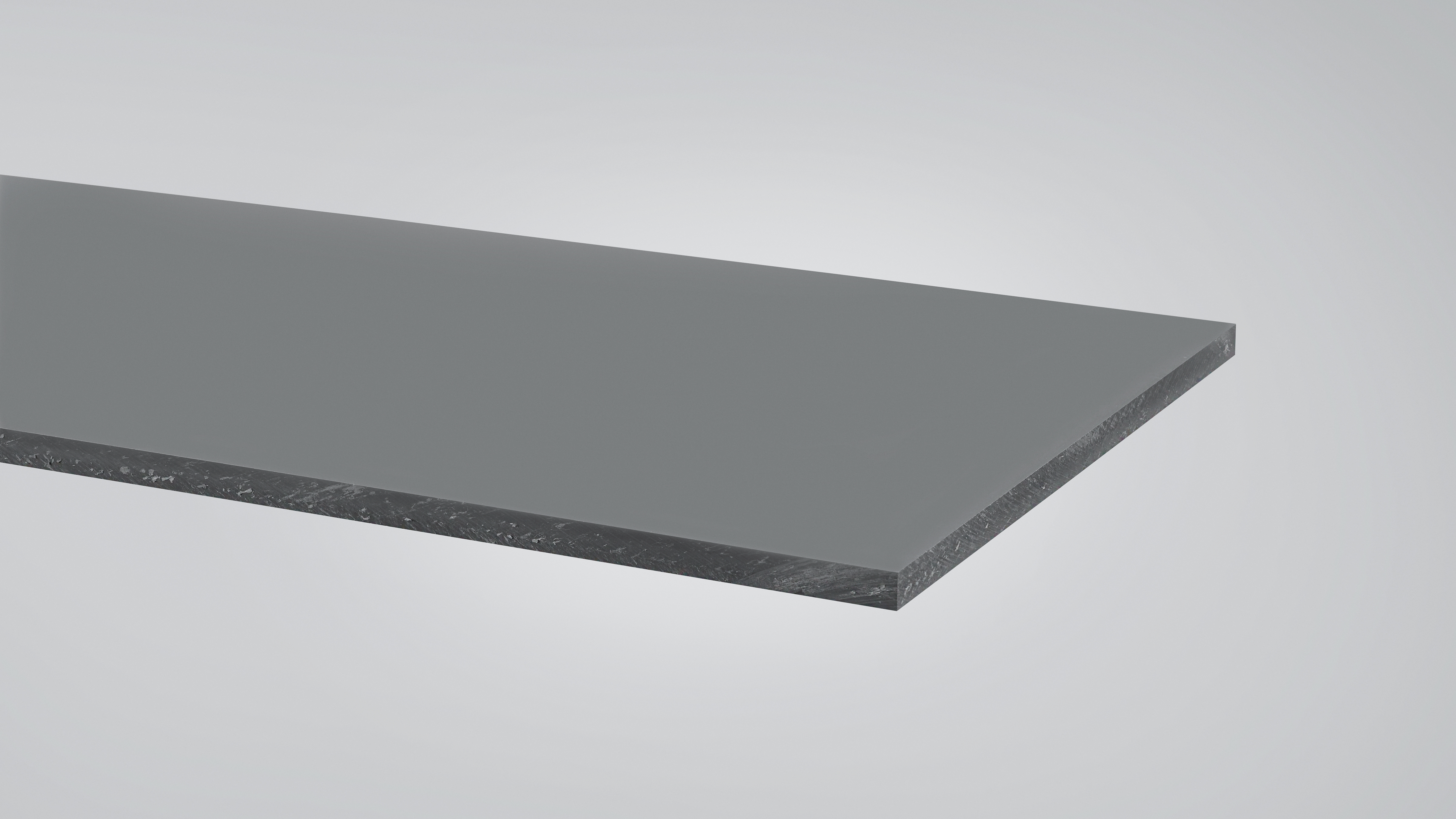 Hart-PVC-Platte, XT, dunkelgrau 2000 x 1000 x 1 mm