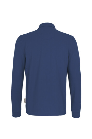 HAKRO Longsleeve-Poloshirt Mikralinar®, ultramarinblau