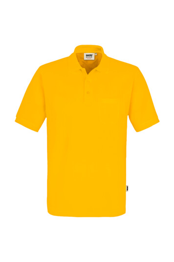 HAKRO Pocket-Poloshirt Mikralinar®, sonne, L, 812