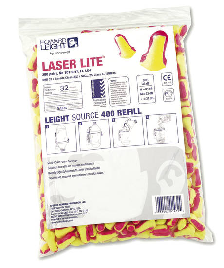 Gehörschutzstöpsel Howard Leight Laser Lite (NP/ 200 P.)