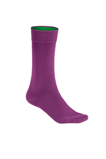 HAKRO Socken Premium, aubergine, S, 933