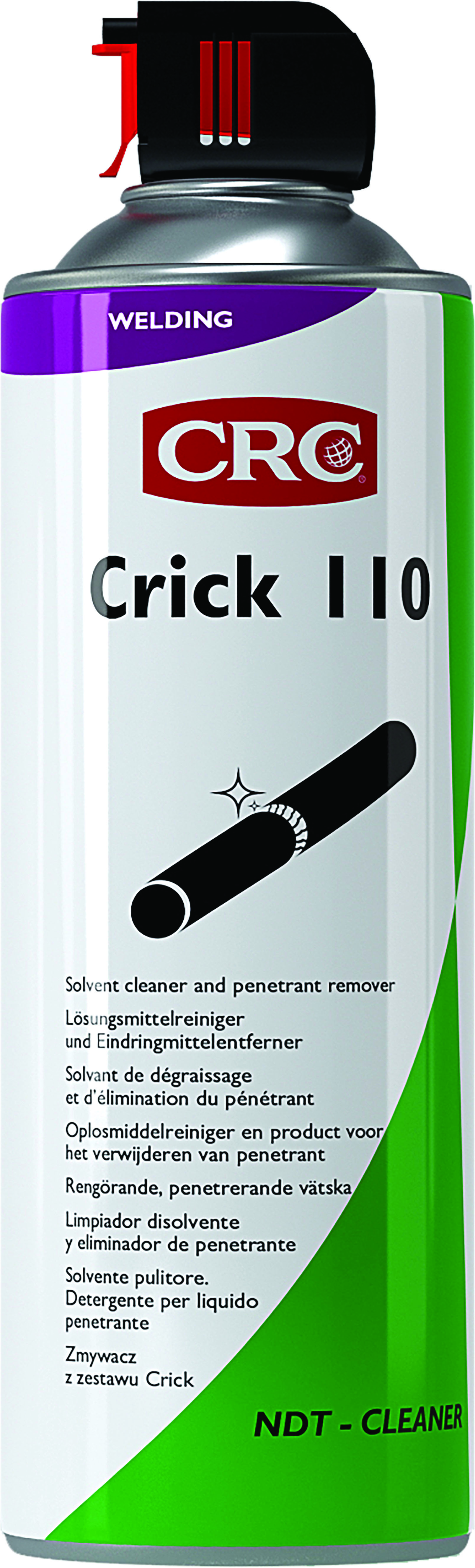 CRC Crick 110 Rissprüfung
