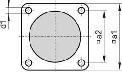 Gummi-Metall-Kranpuffer Typ 1G, Qual.: NR, ca. 70° Shore A,Abm.: 40 x 32 mm, ei