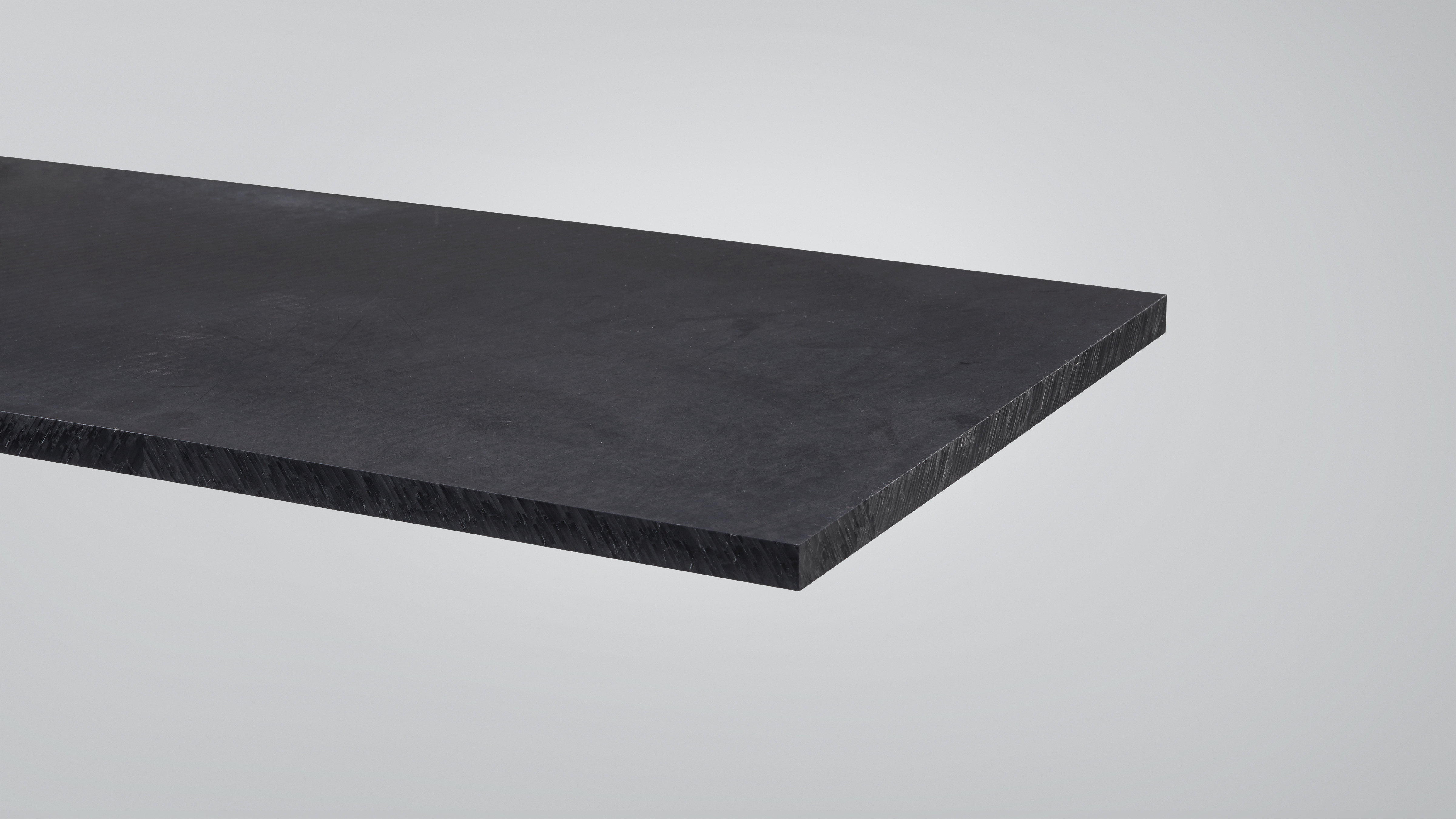 Polyamid - B - Platte, schwarz, 2000 x 610 x 10 mm