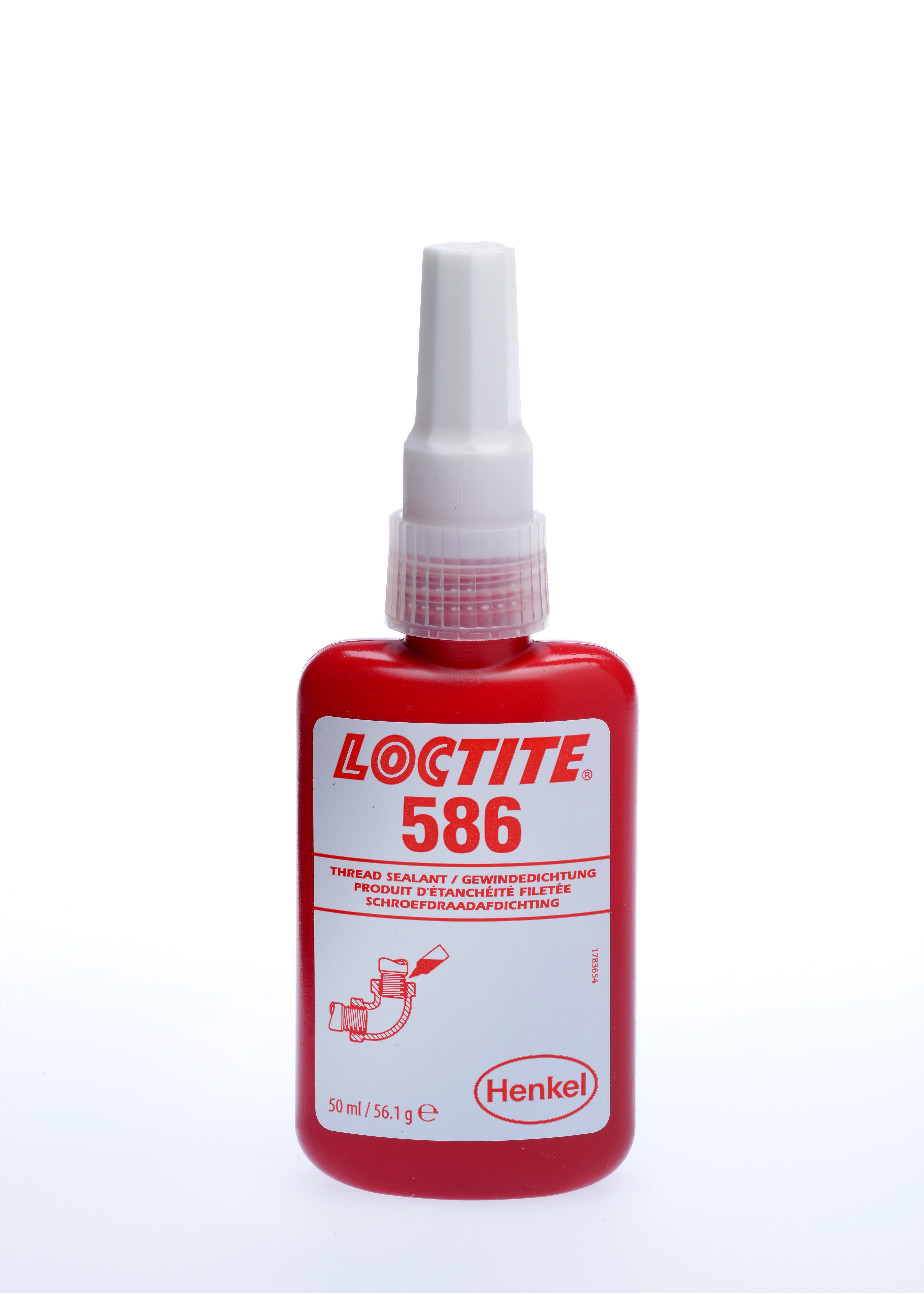 Loctite 586 AVX-Rohrdichtung, extra stark, 50 ml # 58629