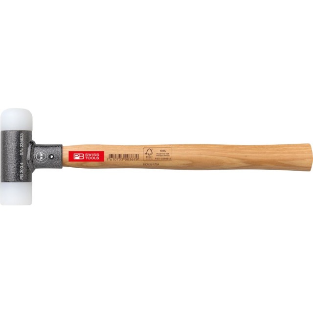 Schonhammer mit Holzstiel rückschlagfrei PB Swiss Tools