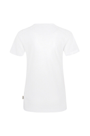 HAKRO Damen V-Shirt Mikralinar® PRO, hp weiß