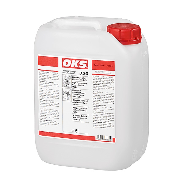 OKS 350 - Hochtemperatur-Kettenöl mit MoS2, synthetisch