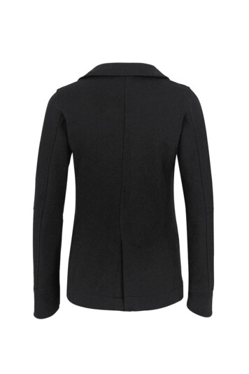 HAKRO Damen Sweatblazer Premium, schwarz