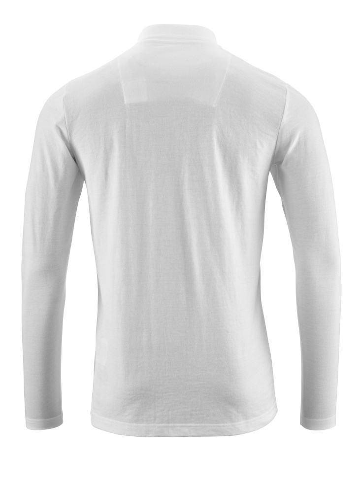 Poloshirt, Langarm, ProWash®, weiß