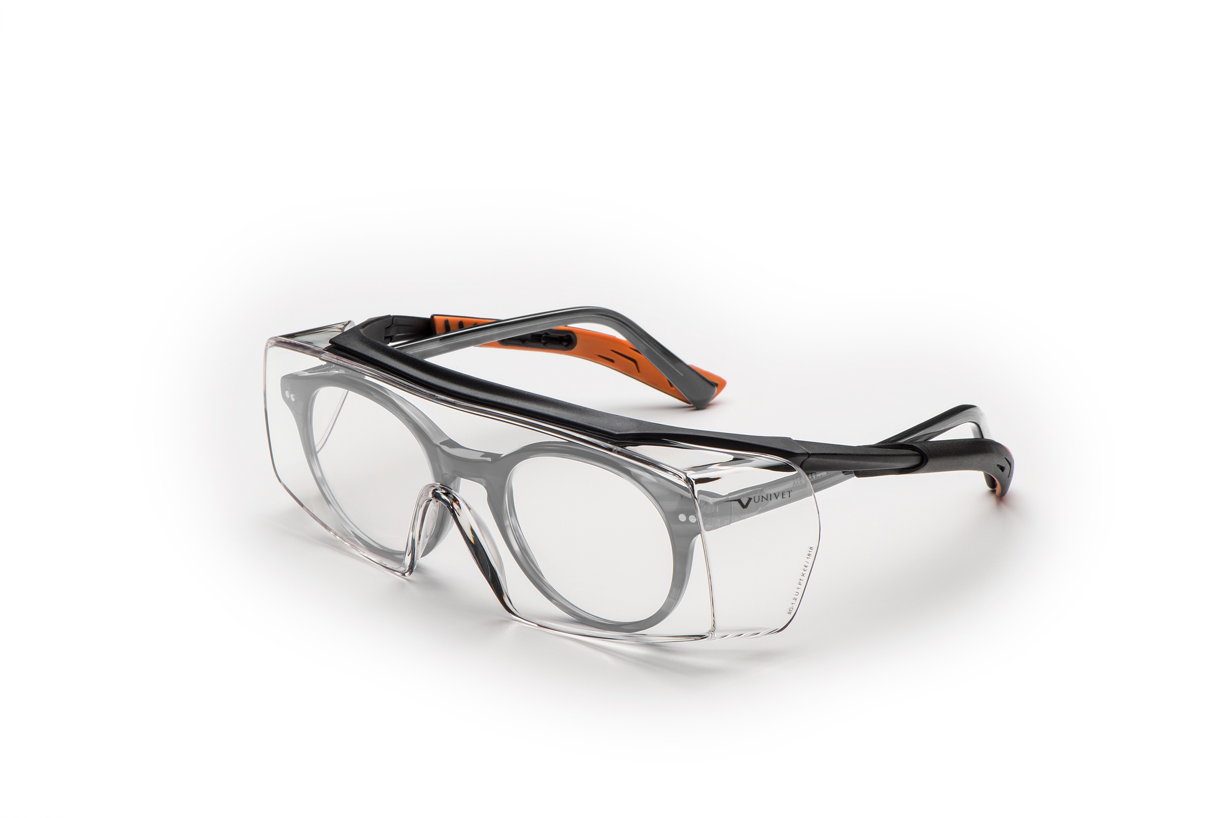 UNIVET Überbrille 5X7 - CLEAR ANTI REFLEX