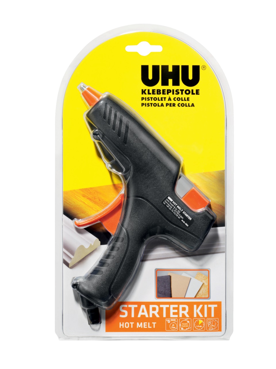 UHU Hot Melt Klebepistole Starter-Kit