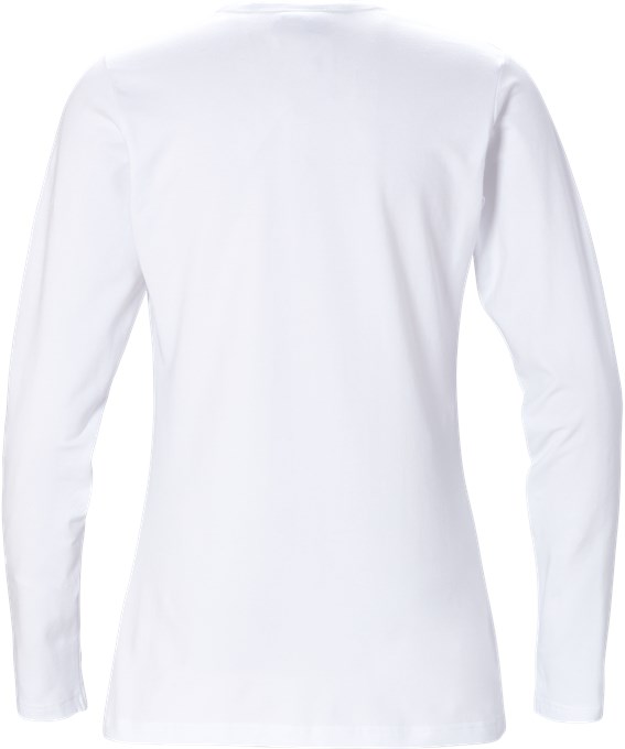 Acode T-Shirt Langarm Damen 1927 ELA, Weiss, 124214-900