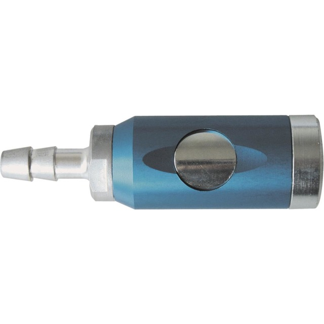 Sicherheitskupplung mit Druckknopf drehbar, blau,NW 7,4mm EWO