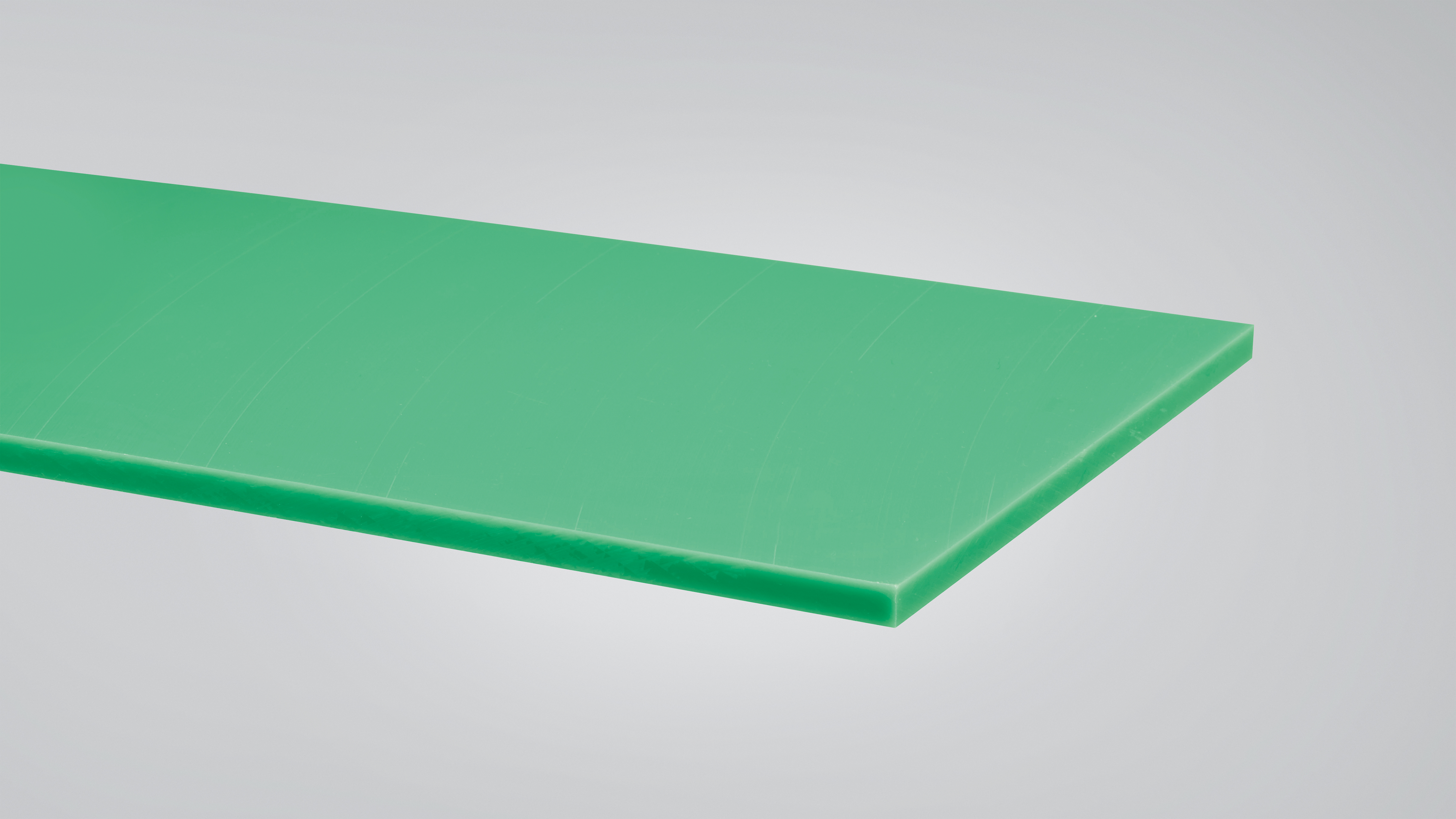 PE 1000-Platte grün, 2000 x 1000 x 2 mm